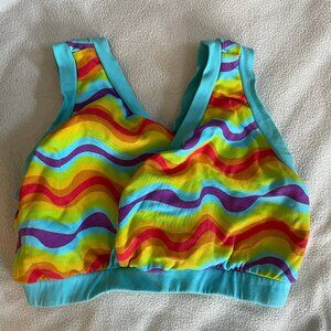 Molke Original Pullover Bra, Rainbow, XS Super